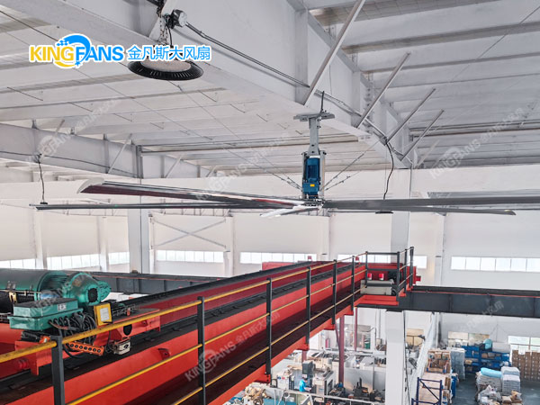 廠(chǎng)房車(chē)間大吊扇的安裝條件 廠(chǎng)房車(chē)間大吊扇的安裝條件